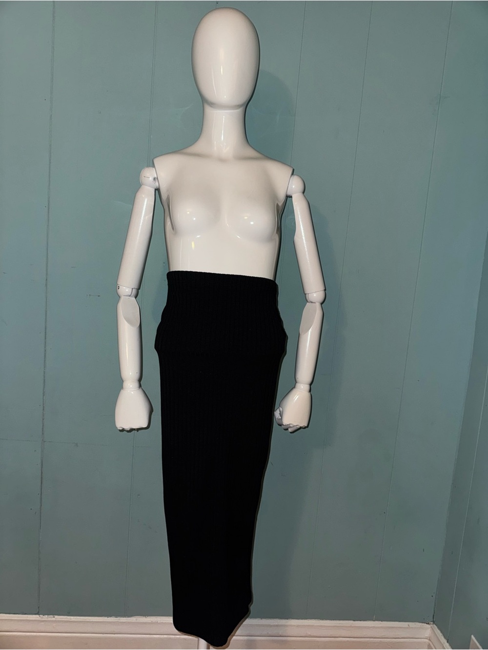 Maternity Black Maxi Skirt - Women